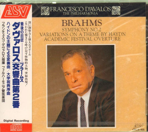 Brahms-Symphony No.2-CD Album