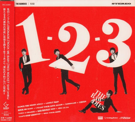 The Bawdies-1-2-3-Victor-CD Album