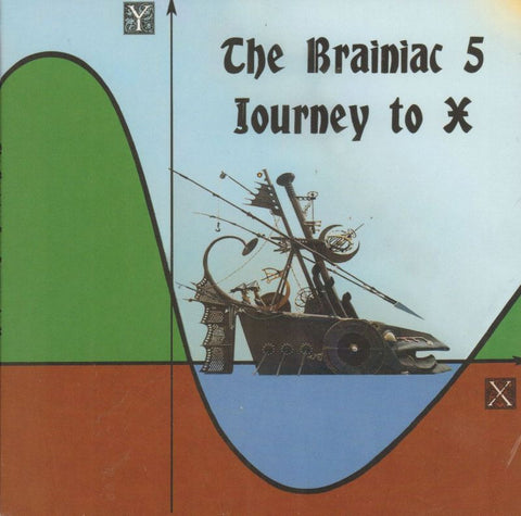 The Brainiac 5-Journey To X-Reckless-CD Album-New & Sealed