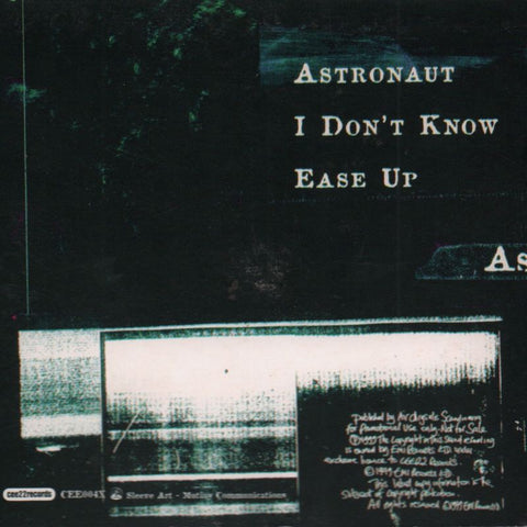 Astronaut-Cee 22-CD Single-Like New
