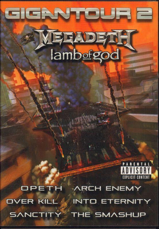 Megadeth-Lamb Of God: Gigantour 2-DVD
