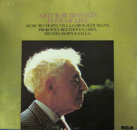 Artur Rubinstein-Love of Life-RCA-Vinyl LP