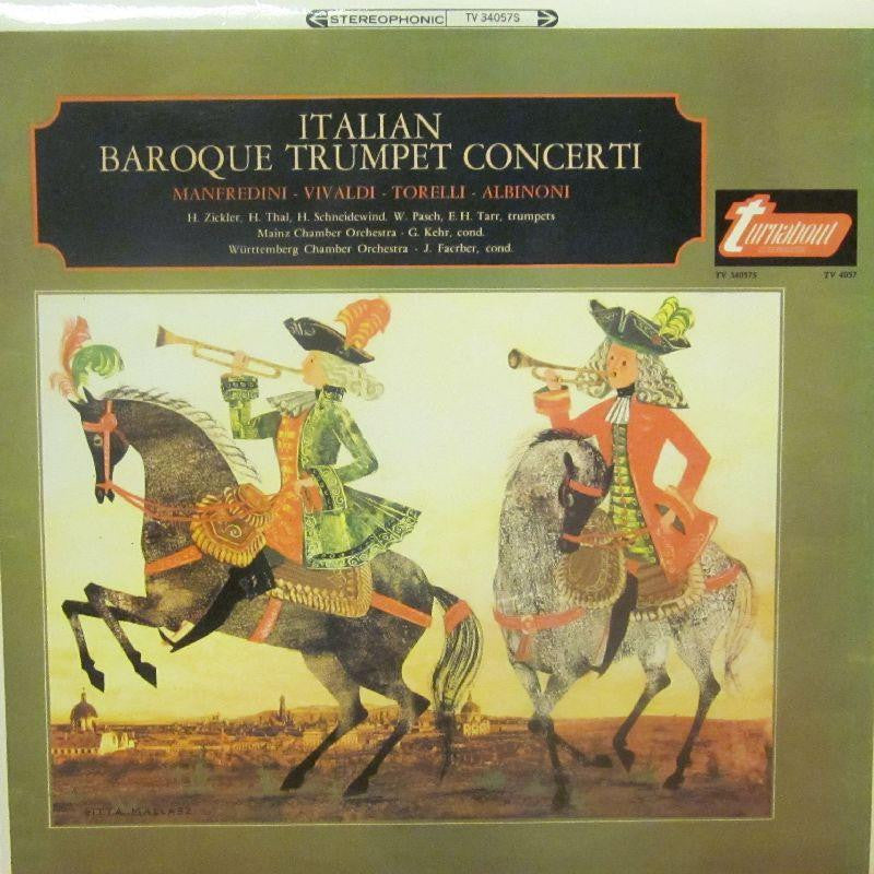 Manfredini-Italian Baroque Trumpet Concerti-Turnabout-Vinyl LP