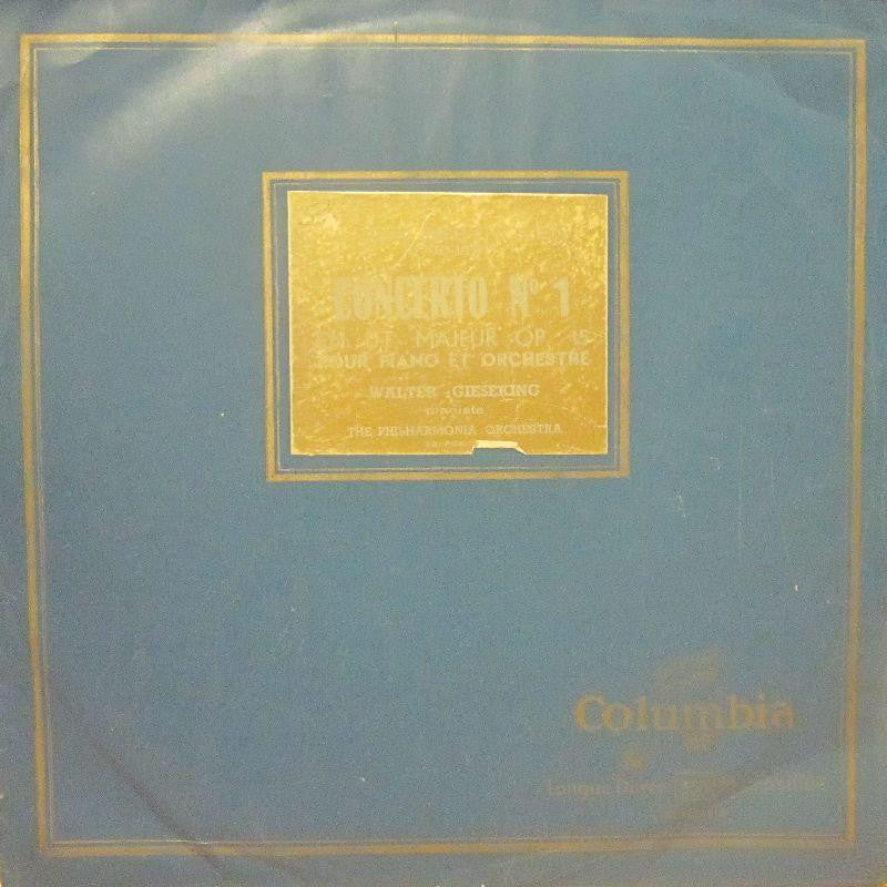 Beethoven-Concerto No.1 Pour Piano Et Orchestre-Columbia-Vinyl LP
