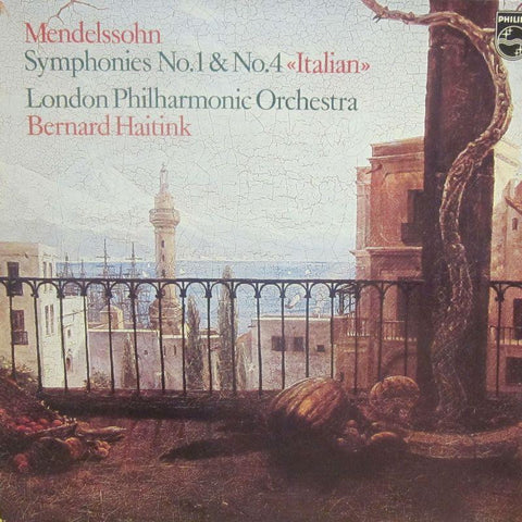 Mendelssohn-Symphonies No.1 & No.4-Philips-Vinyl LP