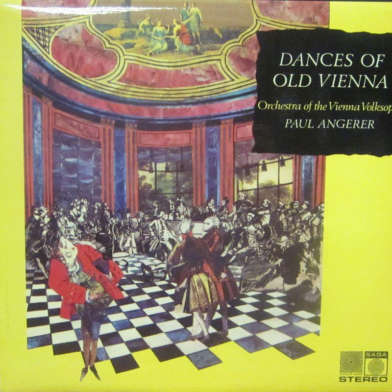 Orchestra of The Vienna Volksoper-Dances Of Old Vienna-Saga-Vinyl LP