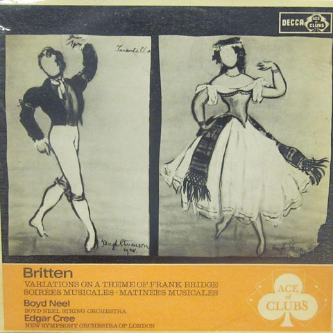 Britten-Variations On A Theme Of Frank Bridge-Decca (Ace Of Clubs)-Vinyl LP