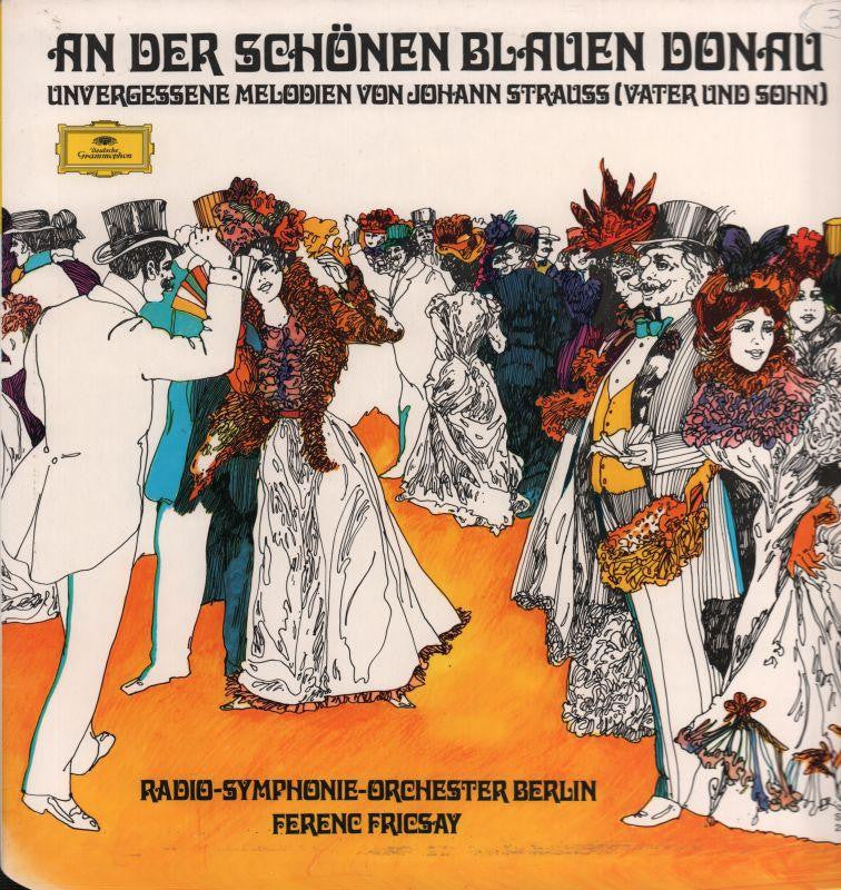 Strauss-An Der Schonen Blauen Donau LSO Fricsay-Deutsche Grammophon-Vinyl LP