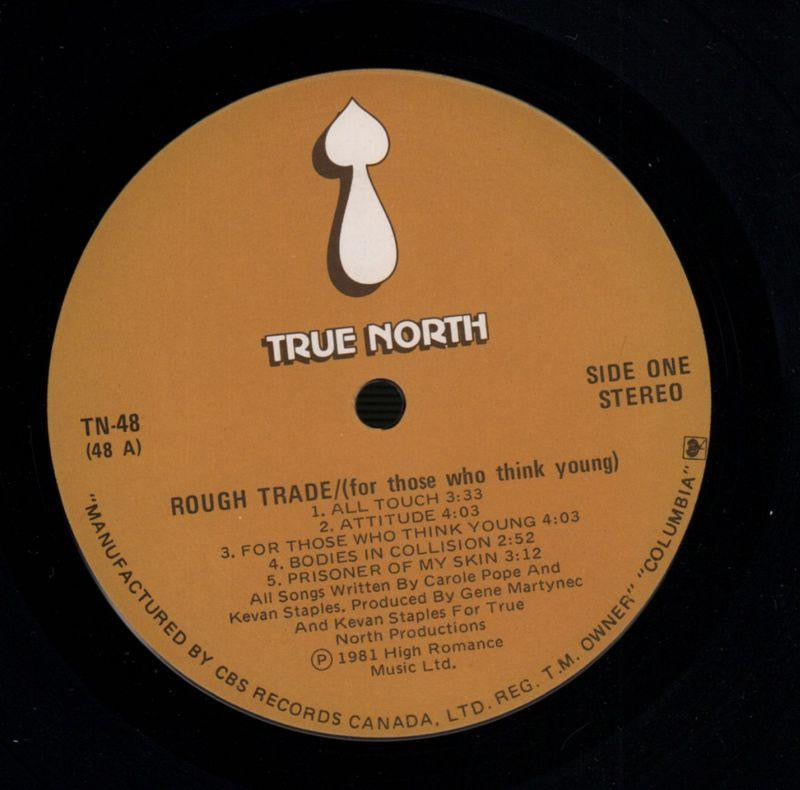 For Those Who Think Young-True North-Vinyl LP-VG/Ex