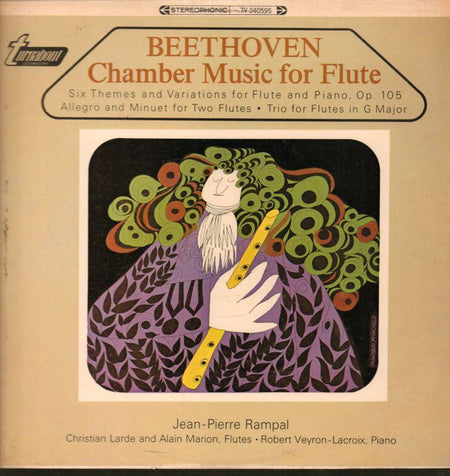 Beethoven-Chamber Music For Flute-Turnabout-Vinyl LP