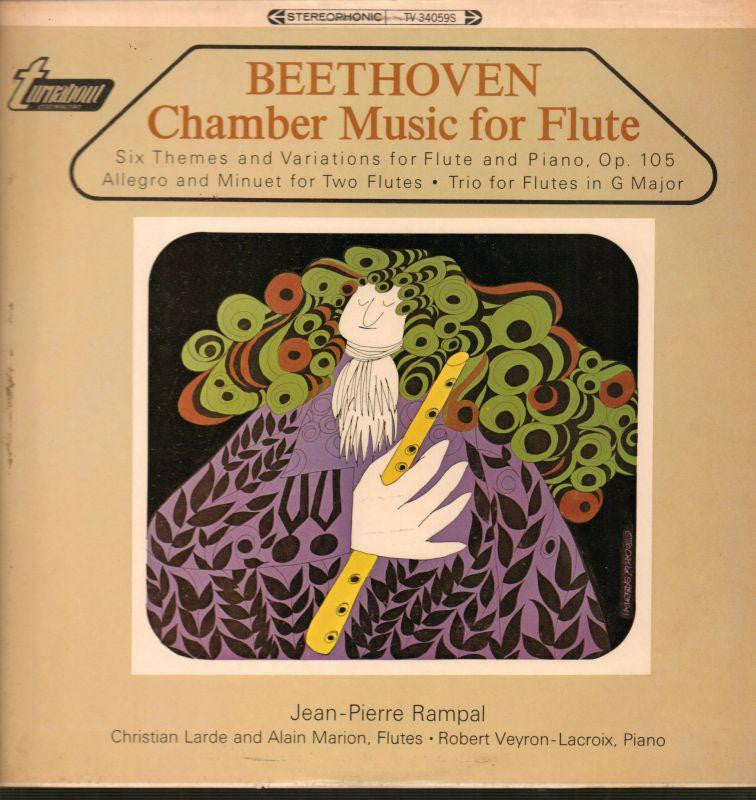 Beethoven-Chamber Music For Flute-Turnabout-Vinyl LP