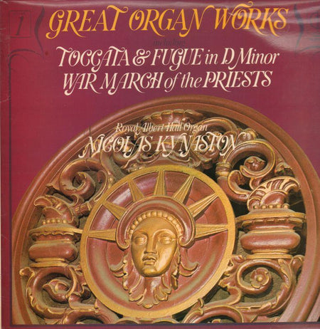 Nicolas Kynaston-Great Organ Works-CFP-Vinyl LP