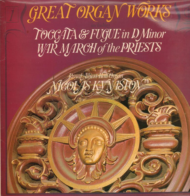Nicolas Kynaston-Great Organ Works-CFP-Vinyl LP