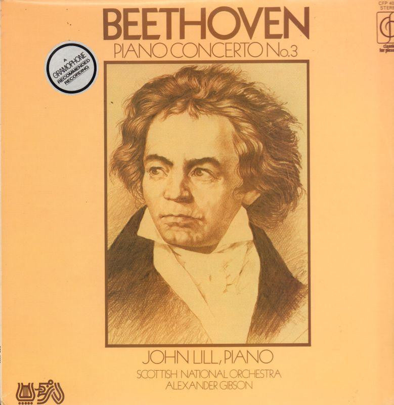 Beethoven-Piano Concerto No.3 John Lill-CFP-Vinyl LP