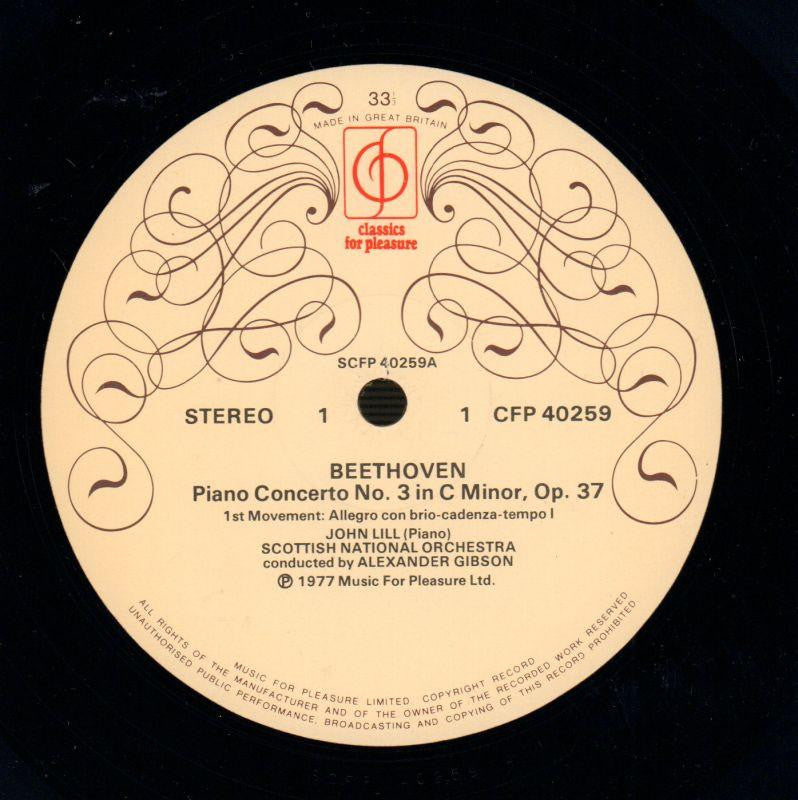 Piano Concerto No.3 John Lill-CFP-Vinyl LP-VG/VG