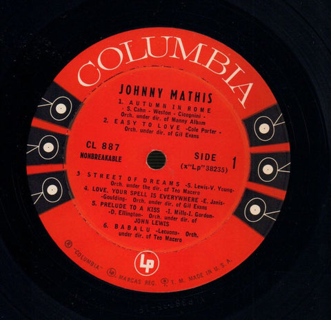 Johnny Mathis-Columbia-Vinyl LP-VG/VG