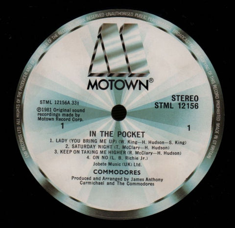 In The Pocket-Motown-Vinyl LP-VG/VG
