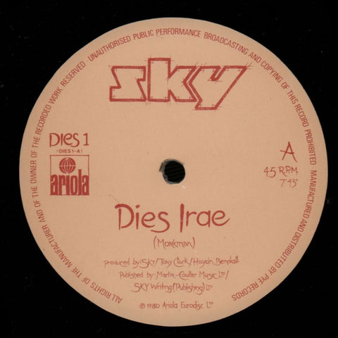 Dies Irae-Ariola-12" Vinyl-VG+/Ex