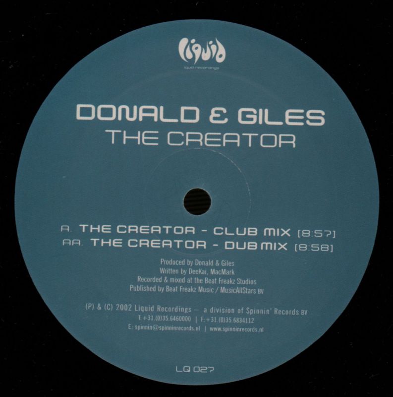 The Creator-Liquid-12" Vinyl-Ex/VG