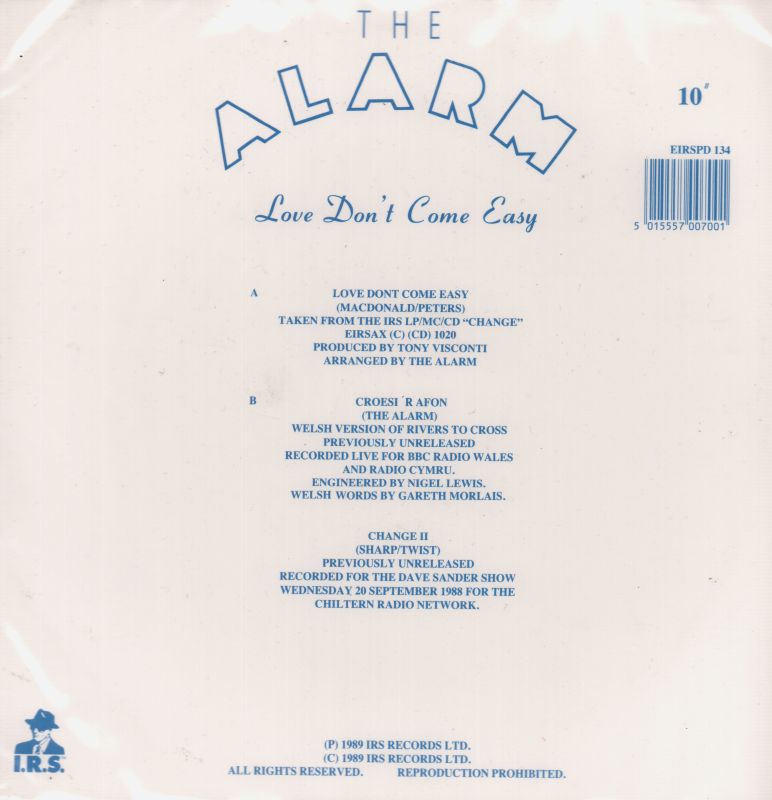 Love Don't Come Easy-IRS-10" Vinyl-Ex/VG+