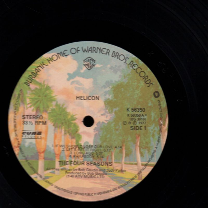 Helicon-Warner-Vinyl LP-G+/VG