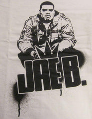 White And Black JAE B-Men-Medium-T Shirt-New