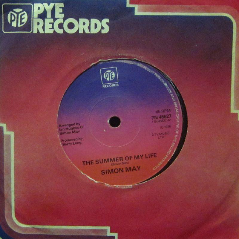 Simon May-The Summer Of My Life-Pye-7" Vinyl