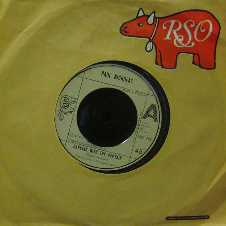 Paul Nicholas-Dancing With The Captain-RSO-7" Vinyl