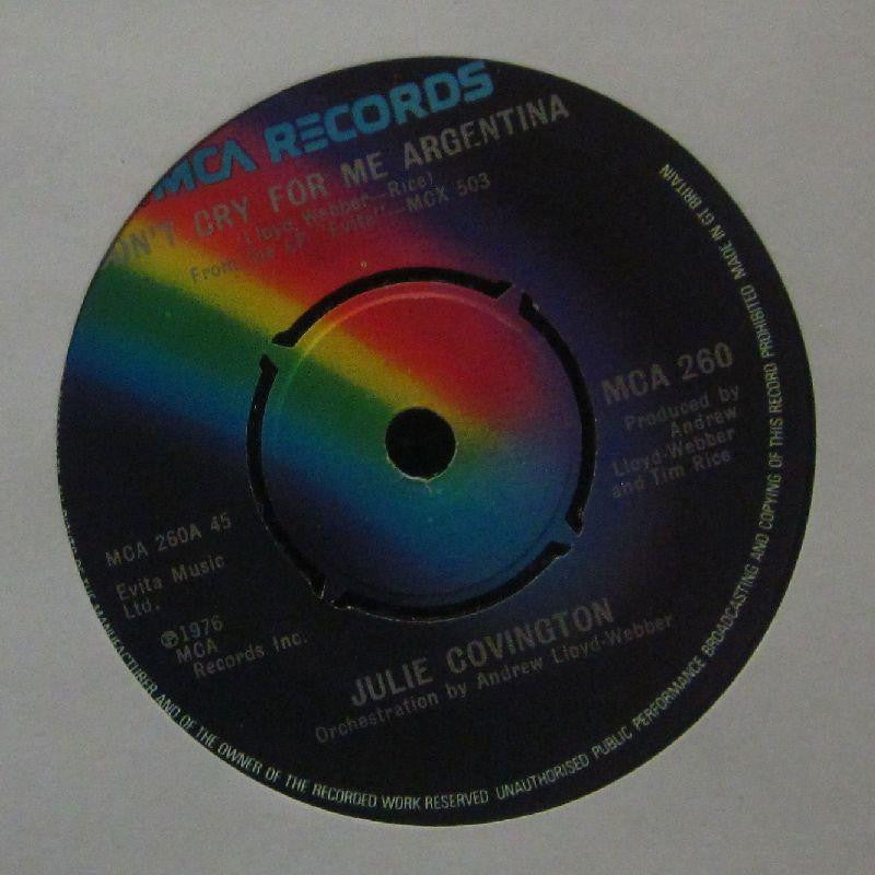 Julie Covington-Don't Cry For Me Argentina-MCA-7" Vinyl P/S