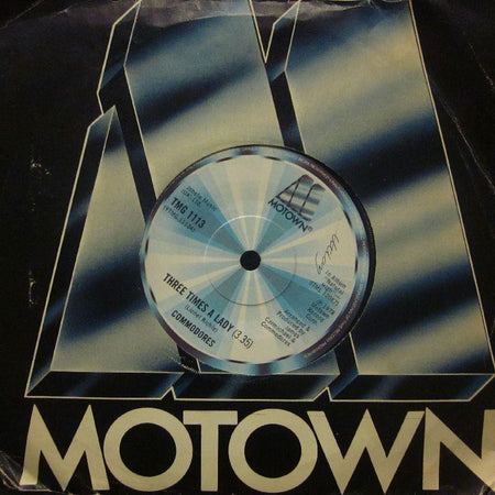 Commodores-Three Times A Lady-Motown-7" Vinyl