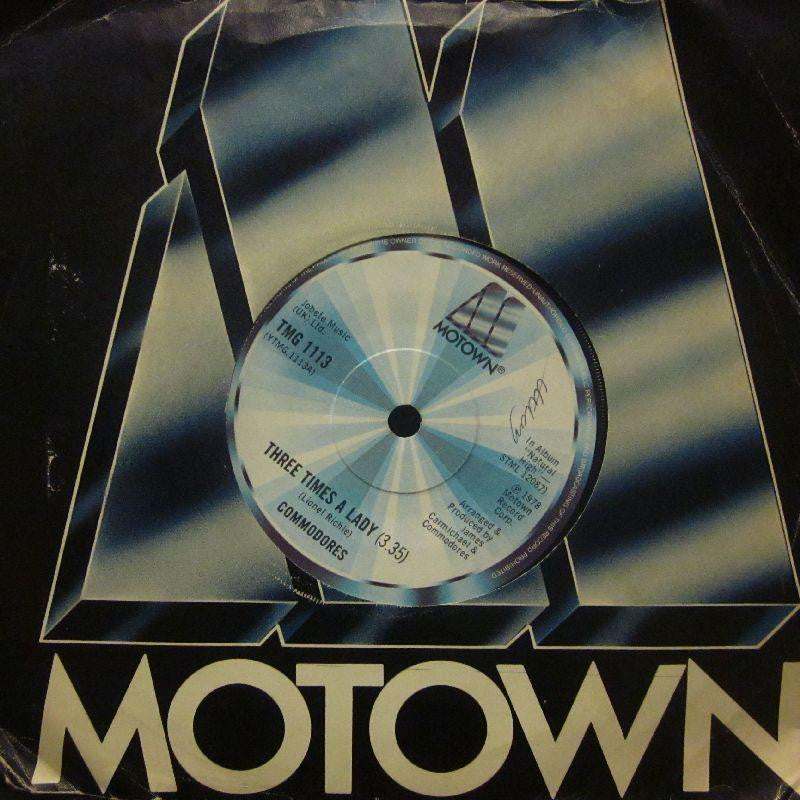 Commodores-Three Times A Lady-Motown-7" Vinyl