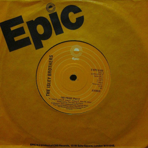 The Isley Brothers-The Pride-Epic-7" Vinyl