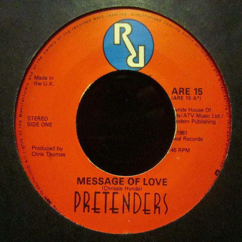 Pretenders-Message Of Love-Real-7" Vinyl