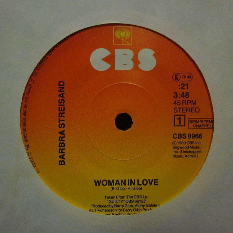 Barbra Streisand-Woman In Love-CBS-7" Vinyl