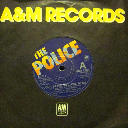The Police-Don't Stand So Close To Me-A & M-7" Vinyl
