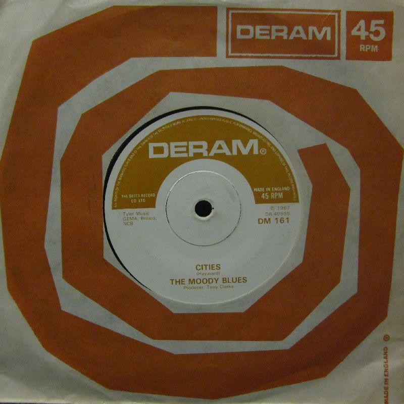 The Moody Blues-Cities-Deram-7" Vinyl