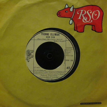 Yvonne Elliman-Good Sign-RSO-7" Vinyl
