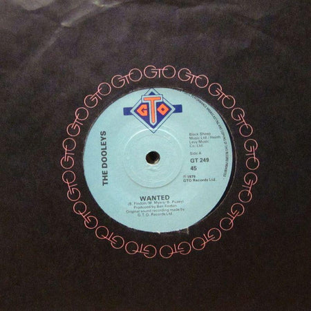 The Dooleys-Wanted-GTO-7" Vinyl