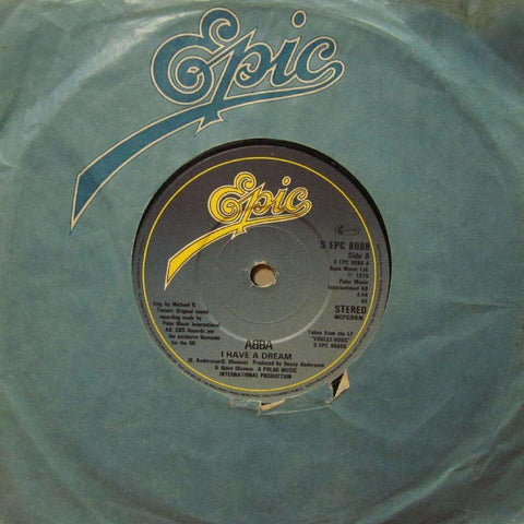 Abba-I Have A Dream-Epic-7" Vinyl