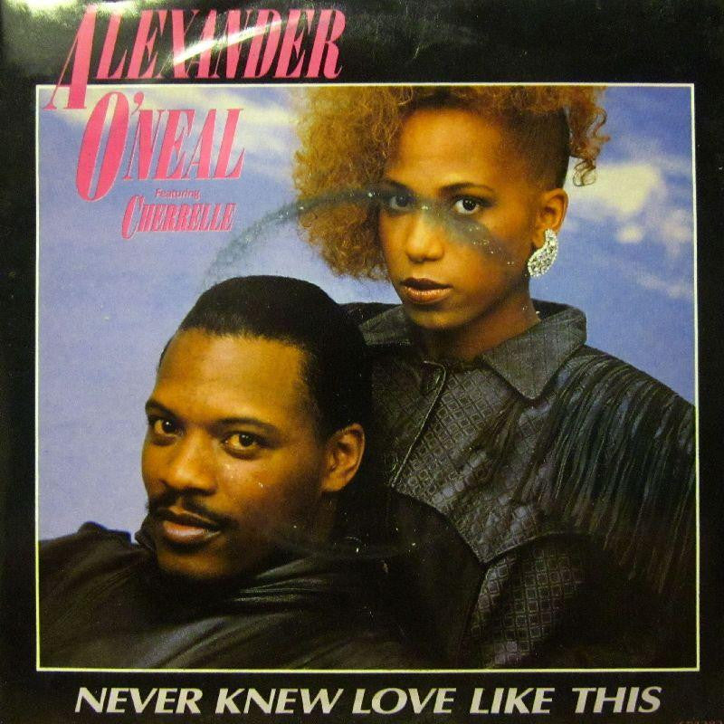 Alexander O'Neal-Never Knew Love Like This-Tabu-7" Vinyl P/S