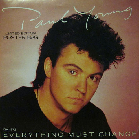 Paul Young-Everything Must Change-CBS-7" Vinyl P/S