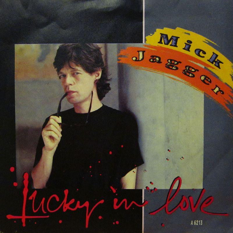 Mick Jagger-Lucky In Love-CBS-7" Vinyl P/S