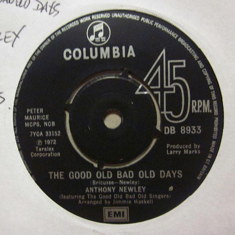 Anthony Newley-The Good Old Bad Old Days-Columbia-7" Vinyl