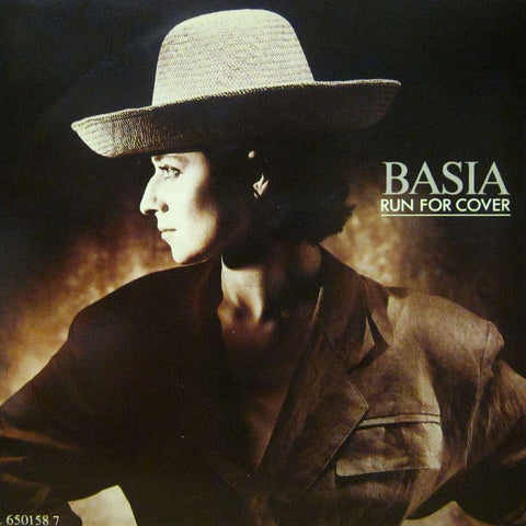 Basia-Run For Cover-Portrait-7" Vinyl P/S