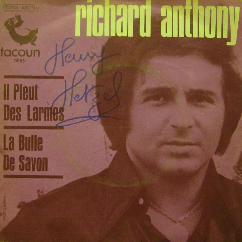Richard Anthony-Il Pleut Des Larmes-Tacoun-7" Vinyl P/S