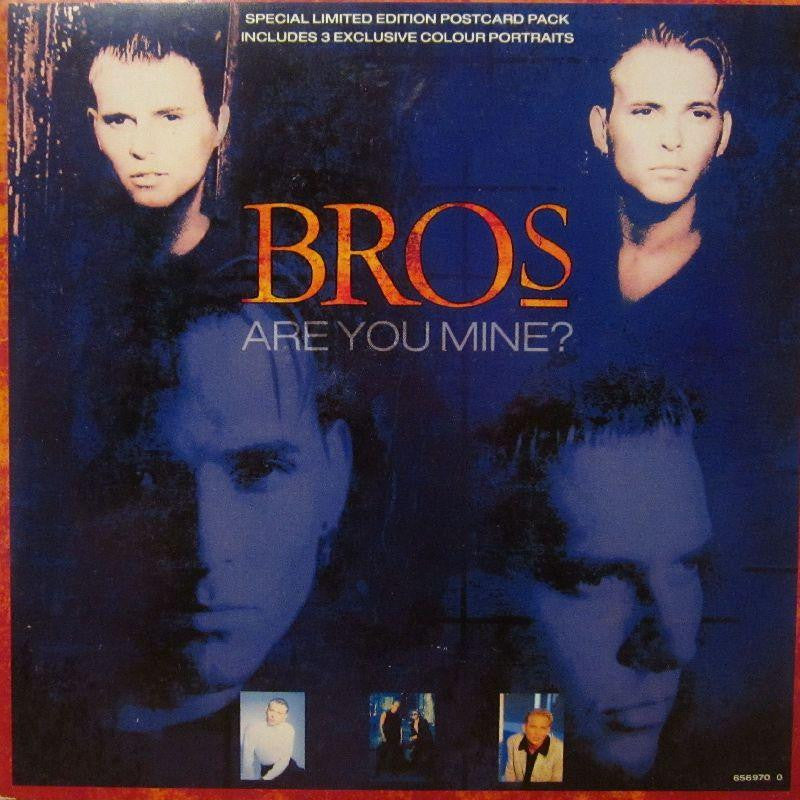 Bros-Are You Mine?-Columbia-7" Vinyl P/S