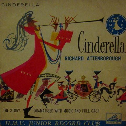 Richard Attenborough-Cinderella-HMV-7" Vinyl