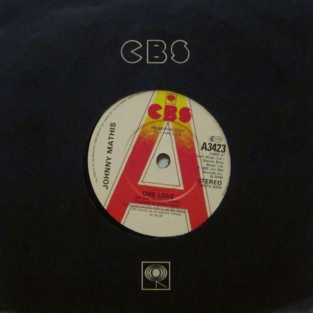 Johnny Mathis-One Love-CBS-7" Vinyl