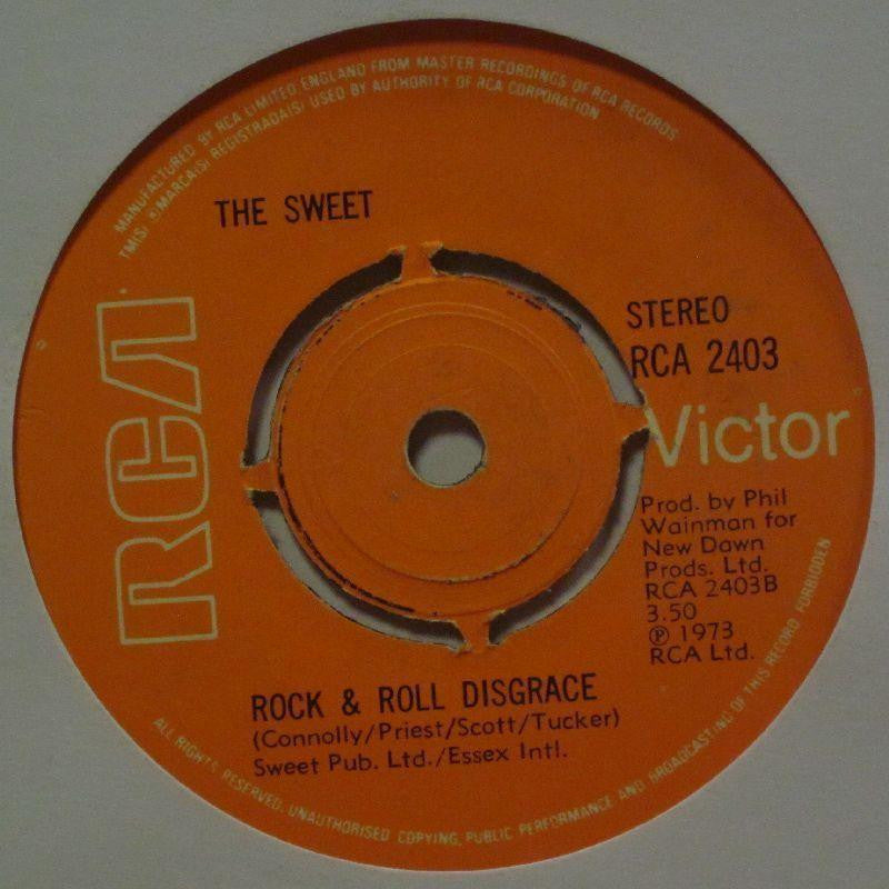 The Sweet-Rock & Roll Disgrace-RCA-7" Vinyl