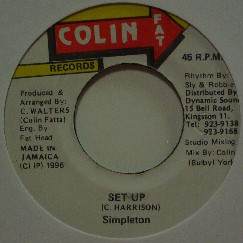 Simpleton-Set Up-Colin Fat-7" Vinyl